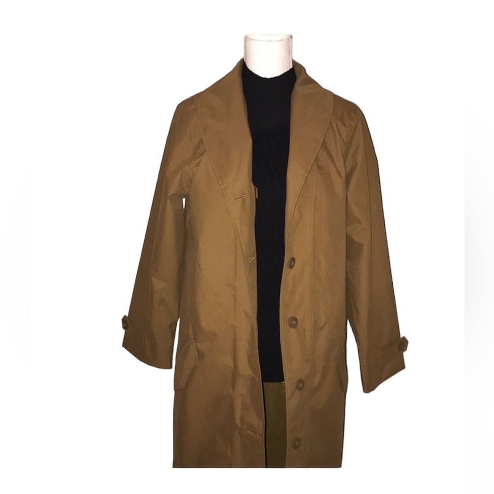 Woman’s rain trench coat